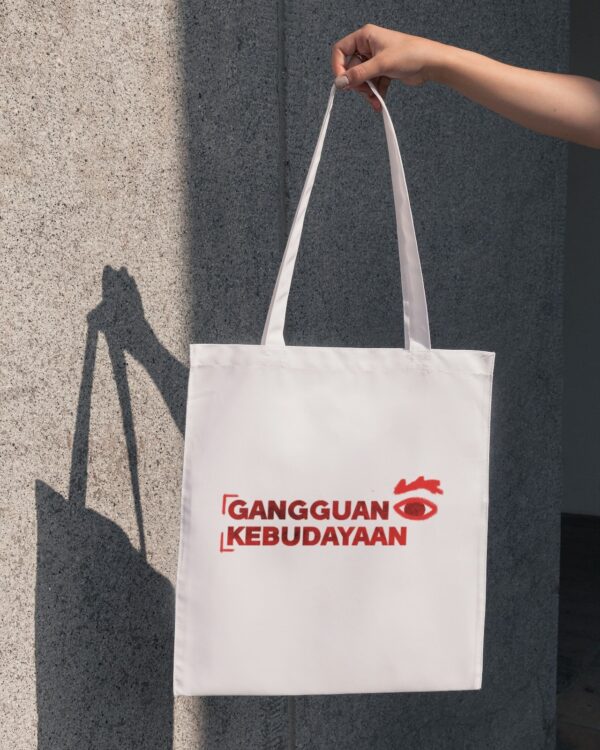 Tote Bag Artwork : gangguan kebudayaan