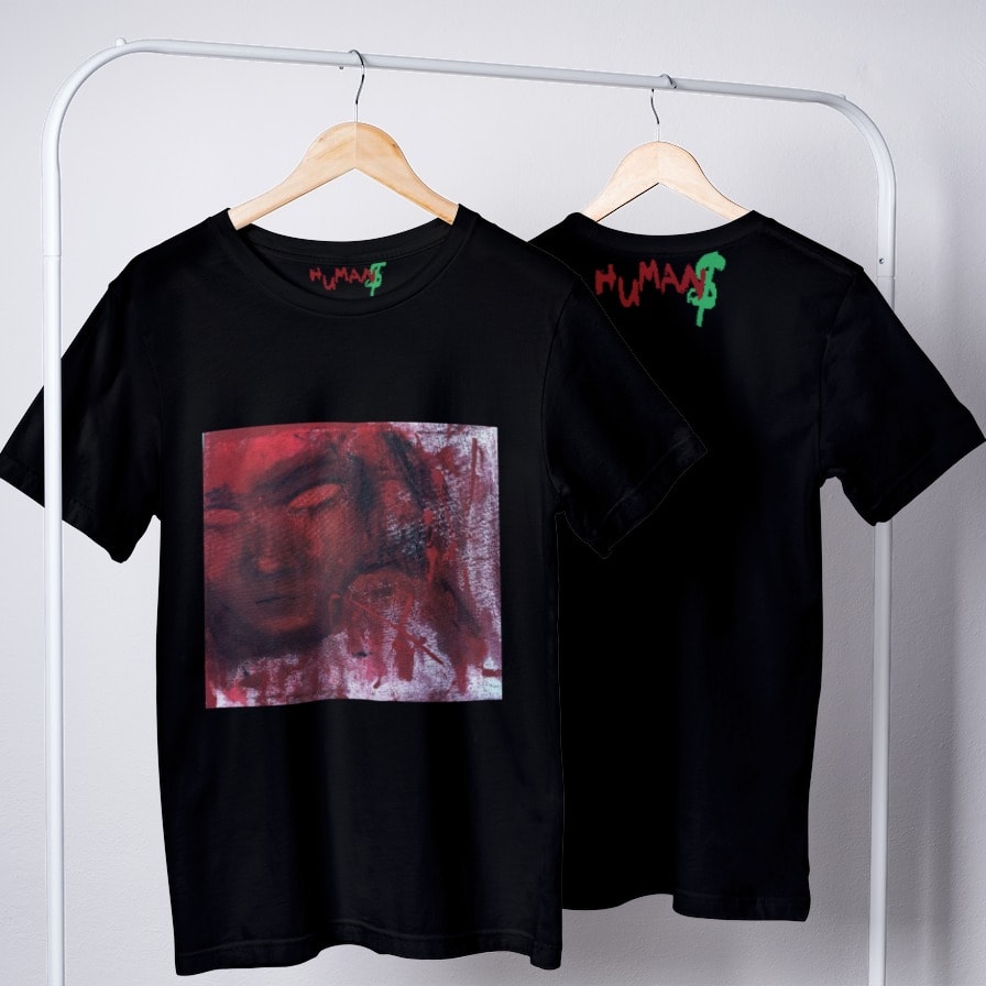 kaos artwork abstrak
